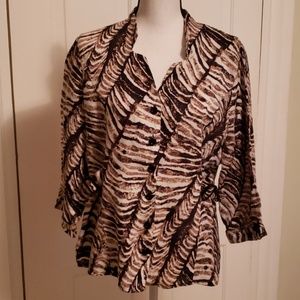 Susan Bristol 100% linen top